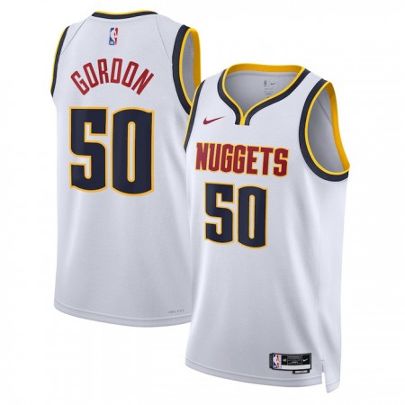 NBA Denver Nuggets Trikot Aaron Gordon 50 Nike 2022-23 Association Edition Weiß Swingman - Herren
